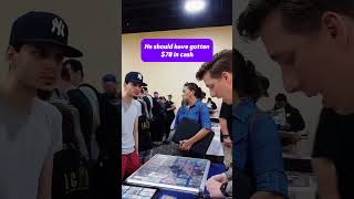 He got scammed Pokemon Card Show Vendor POV pokemon [upl. by Odranar]