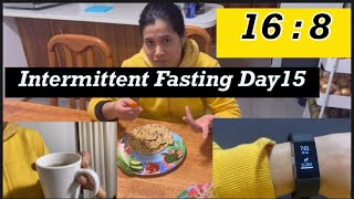 168 Intermittent Fasting day15 nivikavlogs intermittentfasting weightlossjourney dailyvlog [upl. by Hollyanne]