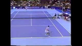 Chicago 1993 Finale  Seles vs Navratilova part 2 [upl. by Htebasile]