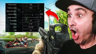 THE BEST SETTINGS IN ESCAPE FROM TARKOV [upl. by Lachus]