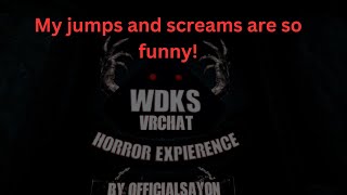 WDKS Horror Experience Vrchat Horror Map The Jumpscares Are Real [upl. by Worden]