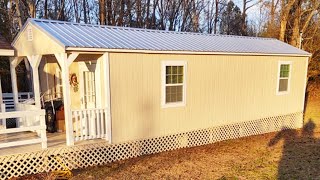 Amazing Luxury 12x40 Tiny House For Sale in Georgia [upl. by Suollecram476]