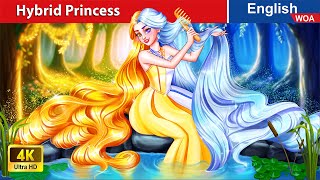 The Hybrid golden and Silver Princess 👸 Princess Cartoons🌛 Fairy Tales WOAFairyTalesEnglish [upl. by Saville]