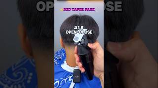 Tutorial Mid Taper fade barber taperfade buzzcut barbershop haircut barbero [upl. by Devlin]