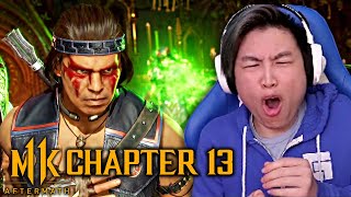 Mortal Kombat 11 Aftermath Lets Play Chapter 13  THE WOLF IS BACK Nightwolf [upl. by Ecnerewal578]