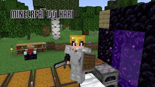 londo nyobain 100 hari minecraft [upl. by Irrot]