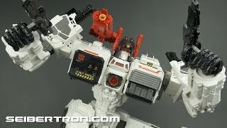 Transformers Generations Metroplex Titan Class shown at Toy Fair 2013 in New York City [upl. by Yevreh]