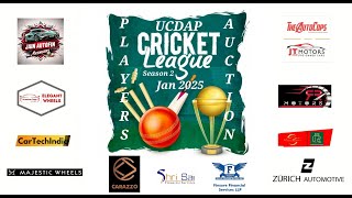 UCDAP CRICKET LEAGUE  SEASON  2  AUCTION  PUNE [upl. by Park143]