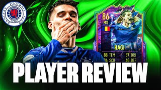 FIFA 22 WIE DER VATER SO DER SOHN HAGI FUTURE STARS PLAYER REVIEW [upl. by Sitrik]