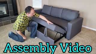 Bring In The Difference With Yaheetech Sectional Sofa Assembly Video [upl. by Mcmaster]