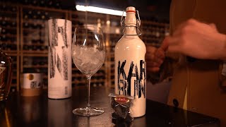 How to prepare Gin and Tonic with Karbun from Aura Distillery from Central Istria [upl. by Giffie597]