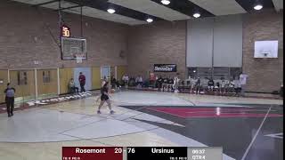 Rosemont Womens Basketball vs Ursinus College [upl. by Dalpe417]