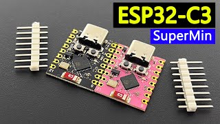 Getting Started With ESP32C3 SuperMini DEvelopment Board  Espressif ESP32C3 With Arduino IDE [upl. by Rehpotsirhk]