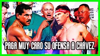 La historia la cinta roja de Chávez y como ganó su bicampionato mundial  Chavez vs Rosario [upl. by Dorej]