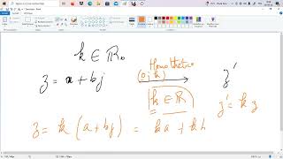 Homothétie complexe de centre O et de rapport donné par geogebra [upl. by Slater806]