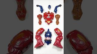 Merakit Mainan Avengers Sirenhead Vs Hulkbuster Vs Captain America avengers vs shorts [upl. by Hammer]