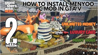 How to Install Menyoo PC mod in GTA V StepbyStep Tutorial [upl. by Ttegdirb]