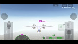 Virtual Flying Train Vuia Air XTV18608 DHC8Q400 DENGRB AIRLINE COMMANDER [upl. by Ilagam887]