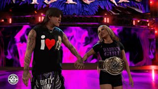 WWE 2K24 Dominik Mysterio And Liv Morgan Romantic Entrance [upl. by Nick812]