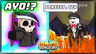 LUCKIEST SUS VAMPIRE PULL EVER  Roblox Elemental Dungeons [upl. by Nauqed]