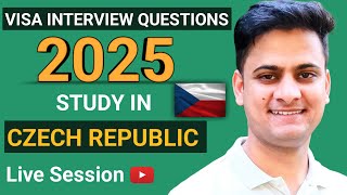 Top VISA INTERVIEW QUESTION ANSWERS YOU MUST PREPARE FOR CZECH STUDY VISA 🇨🇿  Aliinczechia [upl. by Ytomit]