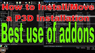 P3DV5  Best Practices for Installation and addons [upl. by Dorrie]