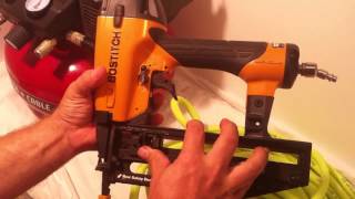 Bostitch FN1664K 16 Gauge Finish Nailer Discussion [upl. by Nichols]