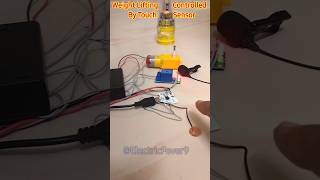 Weight Lifting Using DC Motor  DC Motor project Touch Sensor dcproject dcmotor touchsensor [upl. by Rodrich]