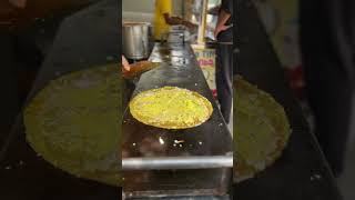 Hyderabads famous Pesarattu  Bamma tiffins  Tsreet Food Hyderabad food foodie streetfood [upl. by Mercer844]