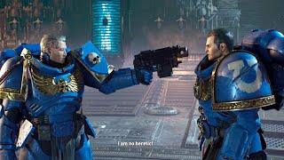 Space Marine 2 Titus Betrayal Scene  Warhammer 40K [upl. by Limay]