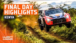 Final Day Highlights  WRC Safari Rally Kenya 2024 [upl. by Aisila]