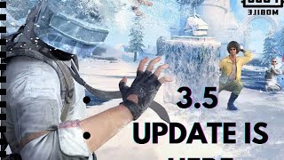 PUBG 35 update is here  PUBG mobile  zensi yt [upl. by Neryt]