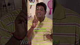 Jethalal epic reply to iyer tmkoc funny relatable shorts relatives reels friends scene [upl. by Ailliw]