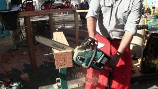 Makita XCU03 Cordless Chainsaw [upl. by Garratt]