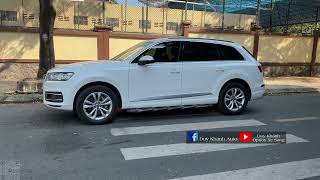 Audi Q7  2016  2018  lắp đặt đề nổ từ ra và đi xa tự gập gương  look cửa  0348325593  audiq7 [upl. by Gavette]