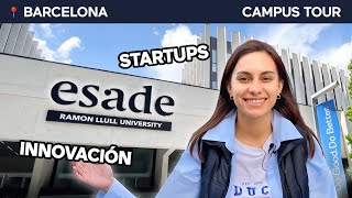 Recorriendo la MEJOR UNIVERSIDAD de NEGOCIOS en ESPAÑA 🇪🇸 — ESADE Campus Tour [upl. by Ramled789]