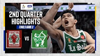 UP vs DLSU  2ND QUARTER GAME HIGHLIGHTS  UAAP SEASON 87 MEN’S BASKETBALL FINAL FOUR  DEC 11 2024 [upl. by Sedgewake]