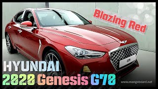 2020 Genesis G70 20t sport InteriorampExterior walkaround  genesis g70 review [upl. by Akin]