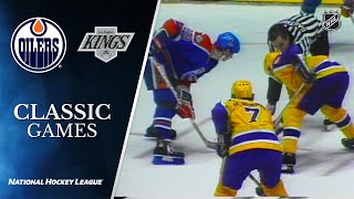 NHL Classic Games 1982 Oilers vs Kings  Div Semi Gm 4 [upl. by Casteel475]