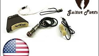 Unboxing Captador violão LR baggs ANTHEM TRU MIC [upl. by Ehpotsirhc]