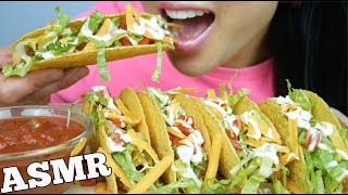 ASMR HOMEMADE TACO CRUNCHY EATING SOUNDS NO TALKING  SASASMR [upl. by Rogers874]