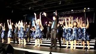 Des Moines Christian Show Choir singing quotIn the Lightquot [upl. by Sinne39]