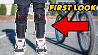 Fuse Delta 125 KneeShinAnkle Combo Pads Unboxing  First Ride [upl. by Hainahpez]