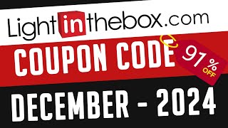 Lightinthebox Coupon Code 2024 🔥 2024 🔥 Updated Today 🔥 Lightinthebox Discount Code 2024 [upl. by Dwain]