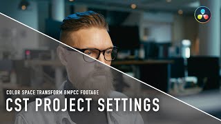 Color grading BRAW using CST DaVinci Resolve Project settings [upl. by Matusow415]