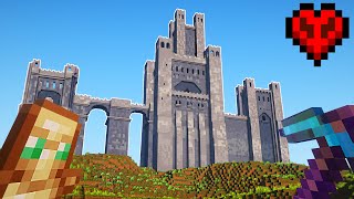 I Built The ULTIMATE Castle In Hardcore Minecraft [upl. by Earb]