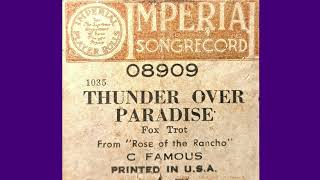 Thunder Over Paradise Imperial 8909 Player Piano Roll [upl. by Gerrilee611]