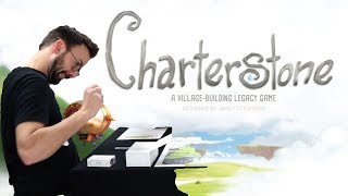 Charterstone A Legacy game  Game 1 SPOILERS Play Through [upl. by Dolan]