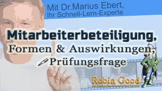 Mitarbeiterbeteiligung Formen und Auswirkungen  Personalmanagement [upl. by Ninerb]