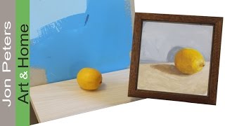 Painting with Acrylics  Lemons Art Lesson 27 [upl. by Sontich]